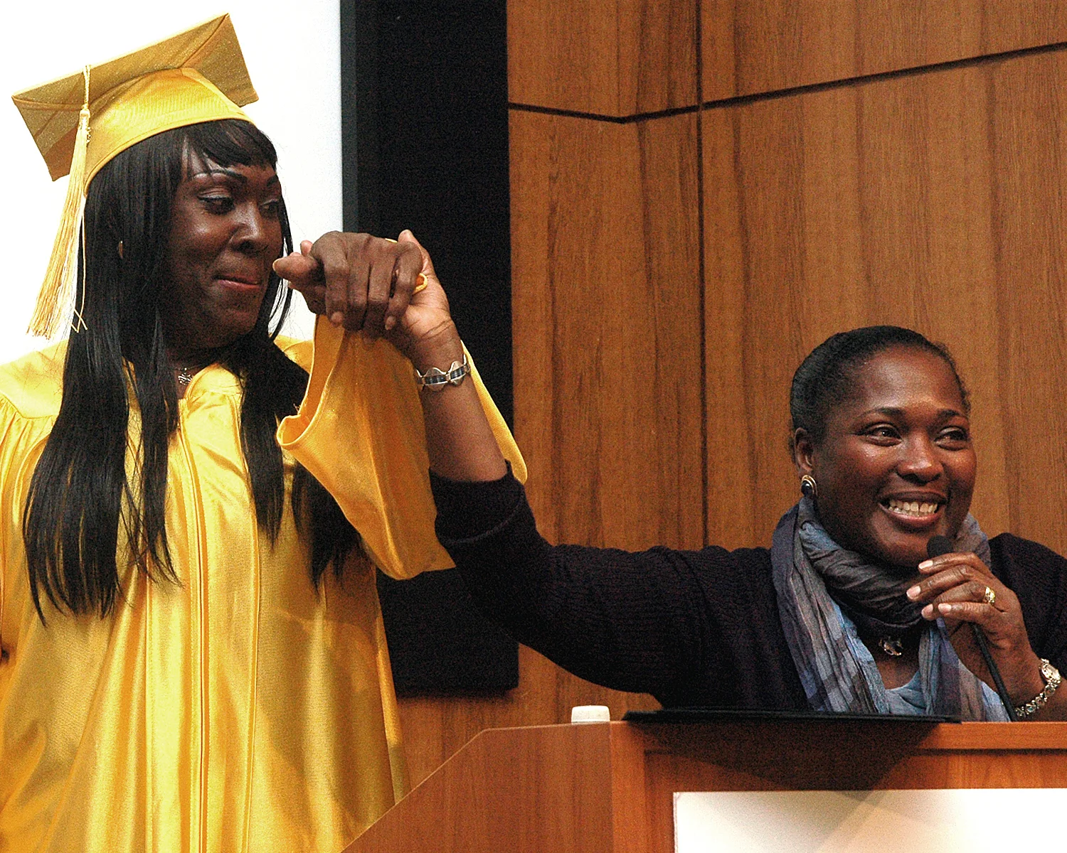 Ashley M. and Brenda Starks-Ross, Deputy Executive Director/COO