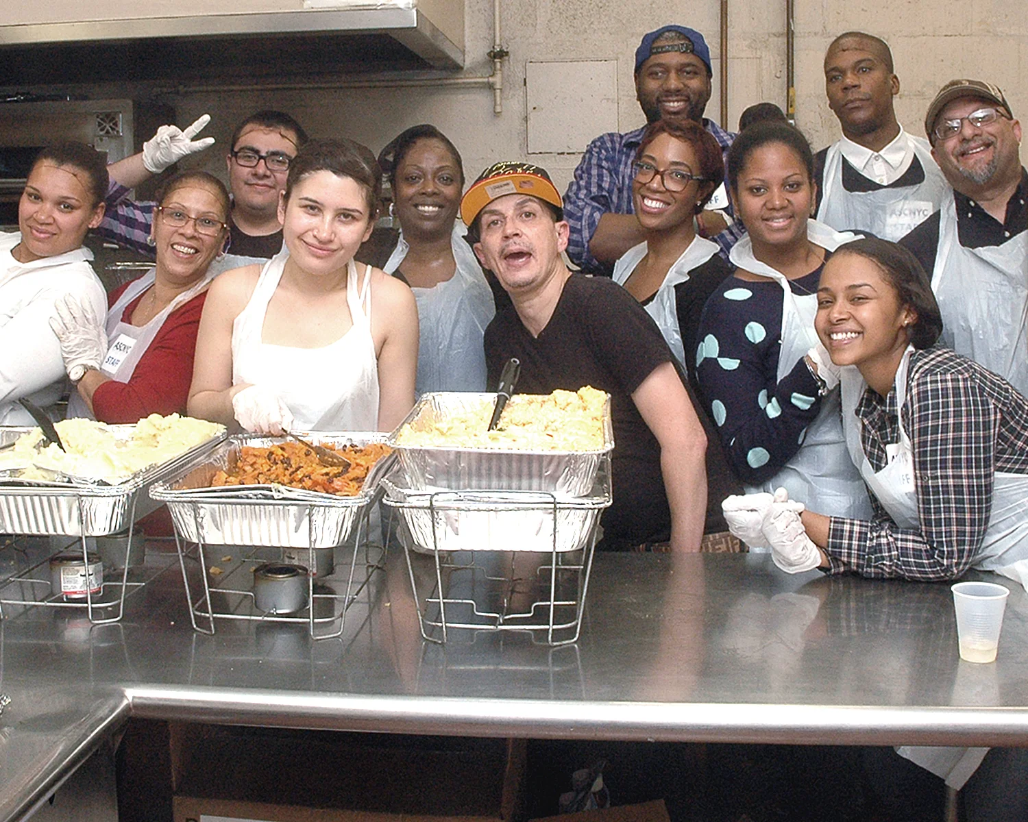 ASCNYC Staff Members in the kitchen