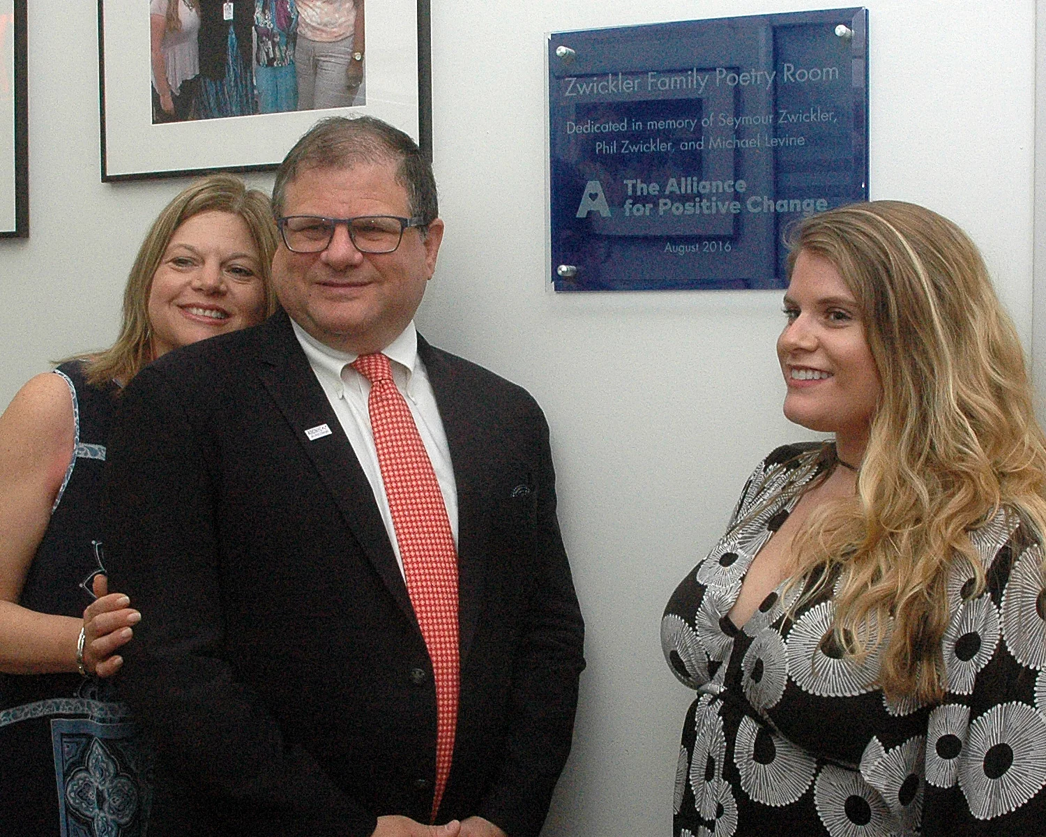 Caren Levine, Allen Zwickler and Randi Zwickler