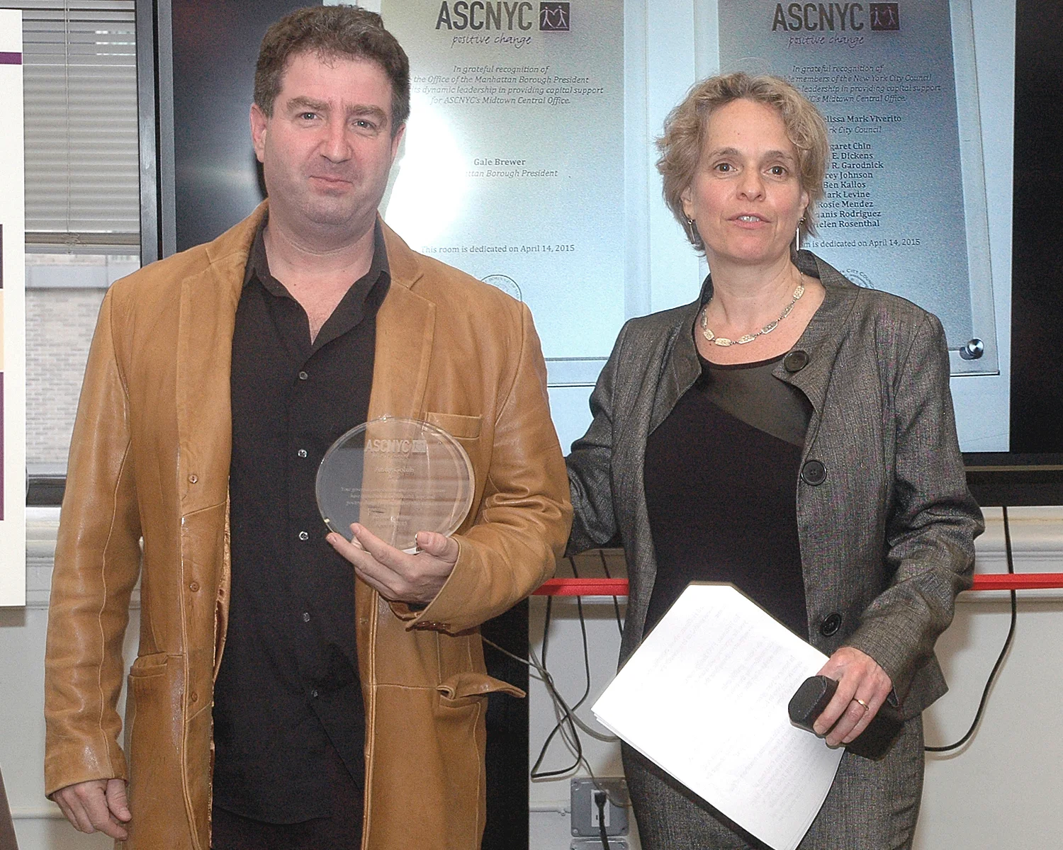 Andy Golub, Artist and Sharen Duke