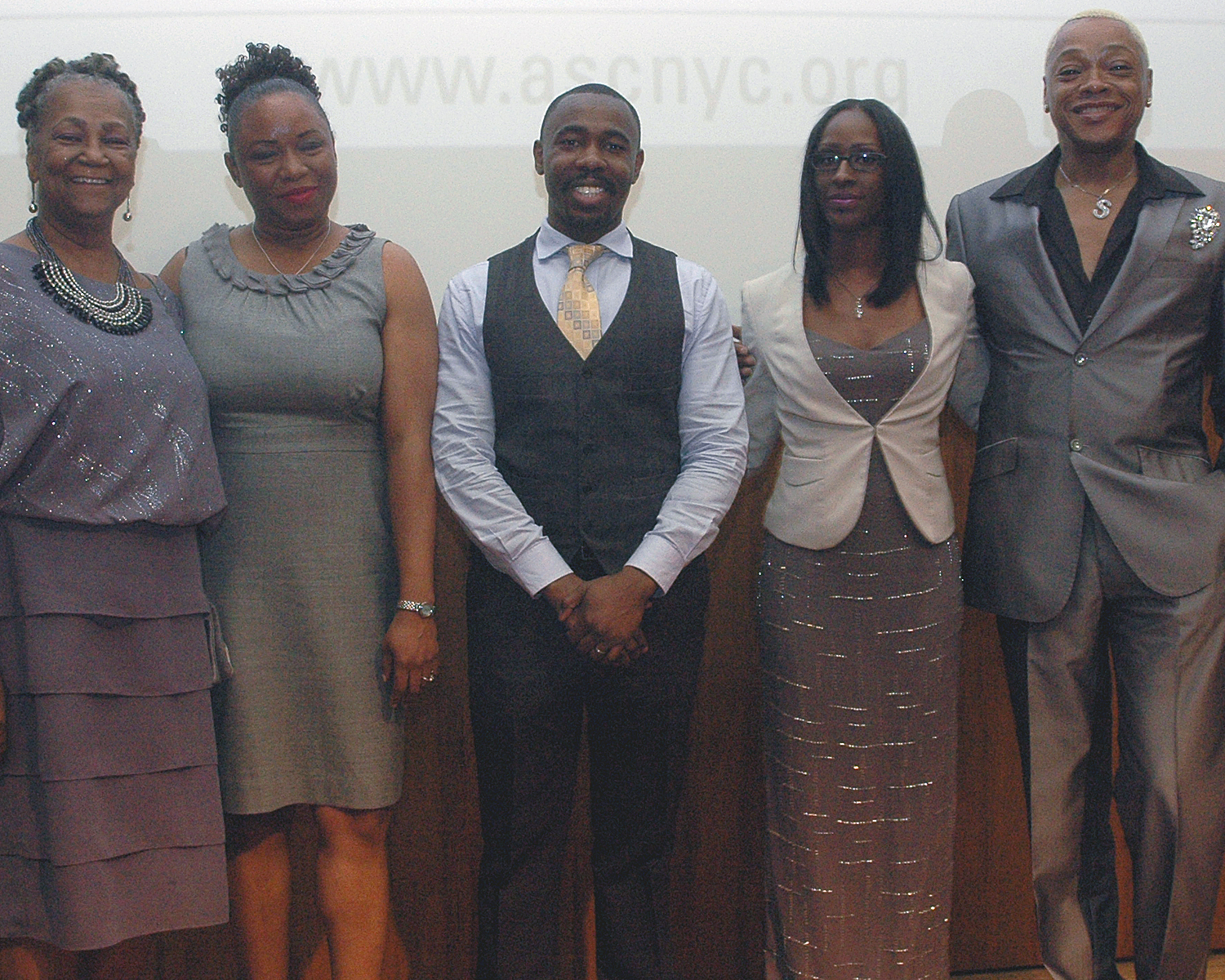 Joyce Myricks, Myrthelle Lauture, Jean Pierre Louis, Malika Minott and Stephen Williams