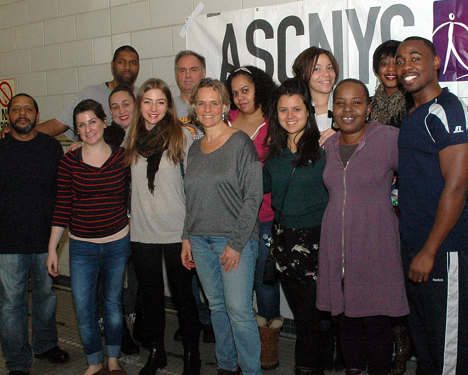 Sharen Duke with ASCNYC staff members