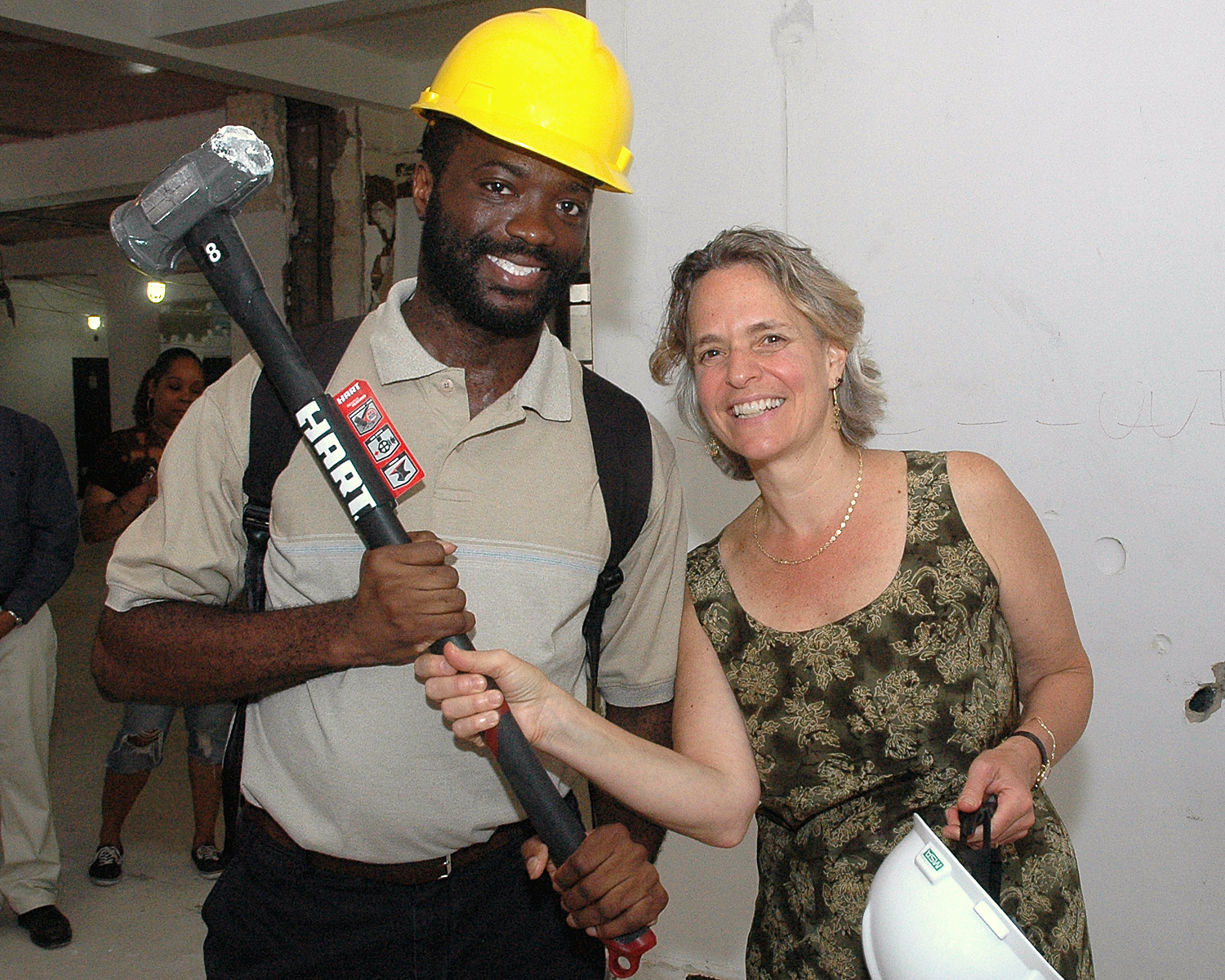 Sharen Duke and Perri Litton from the Office of Melissa Mark-Viverito, President of the NYC Council