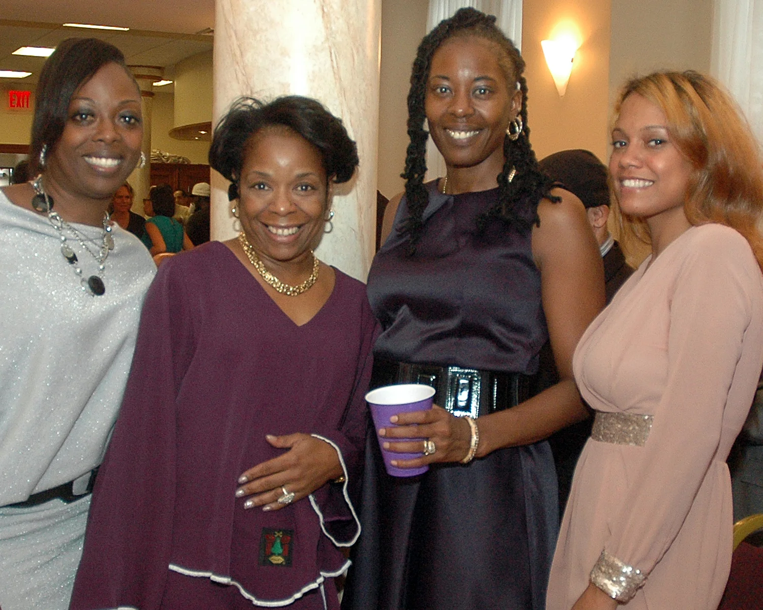 Tamaqua Pierce, Diane Williams, Vanessa Sullivan and Melanie O.
