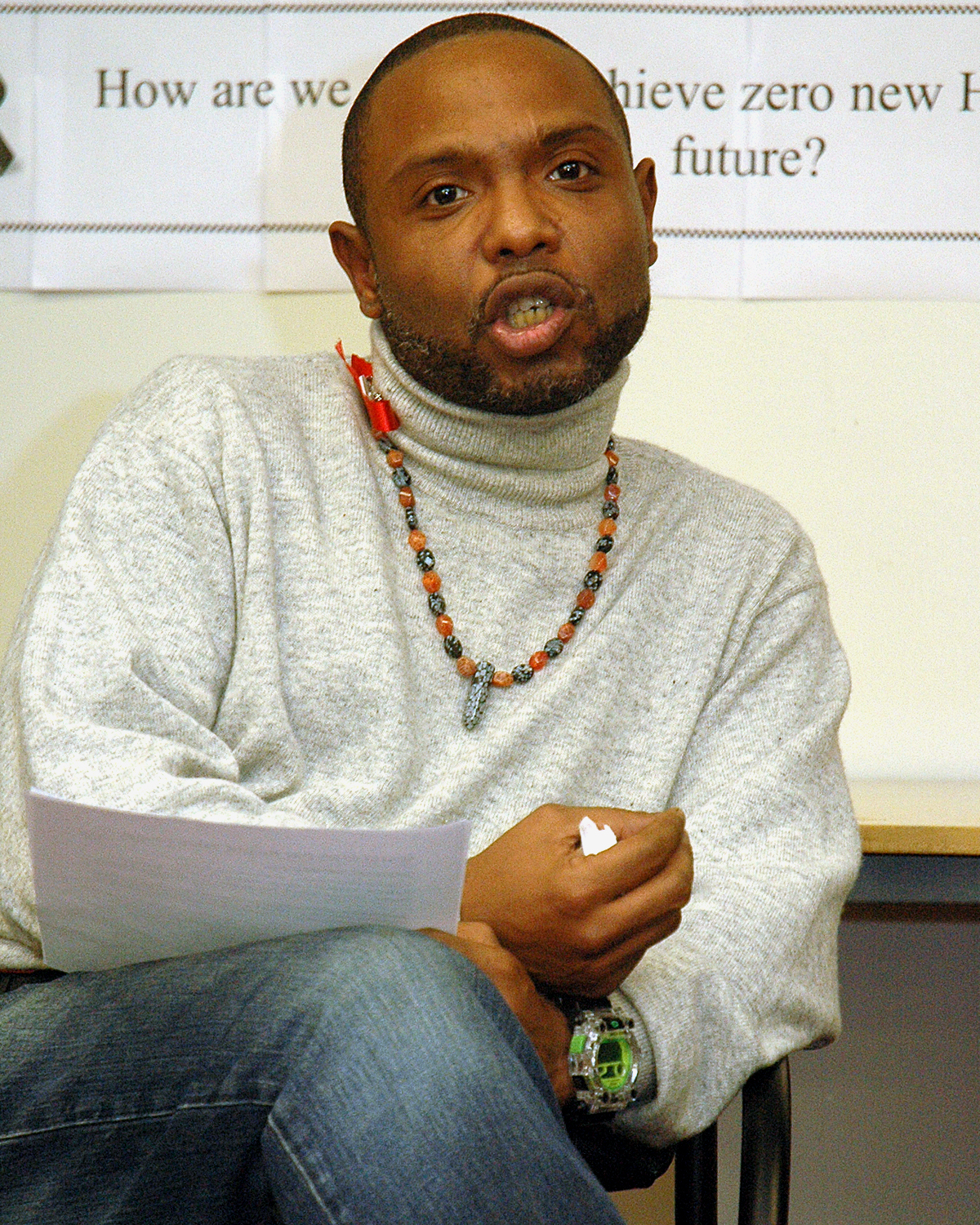 Panel Discussion/HIV and Safer Sex: Darick Plummer