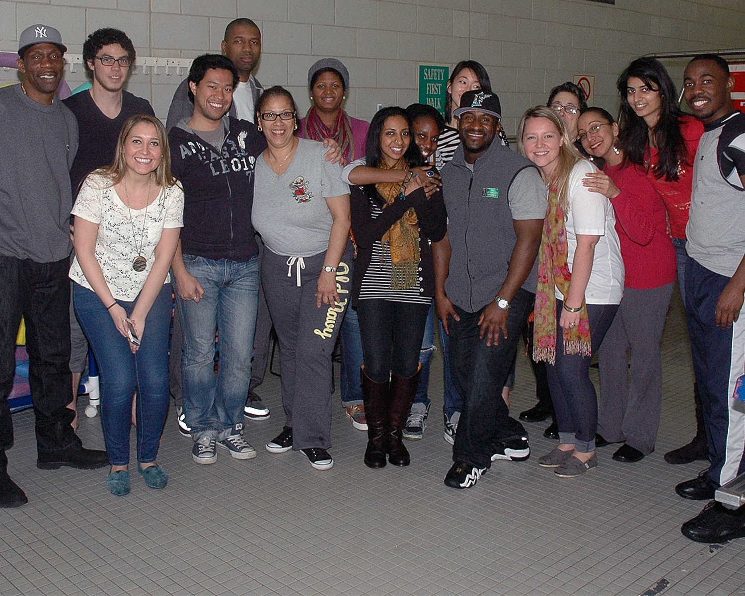 ASC Staff Members at the One Hour Swim