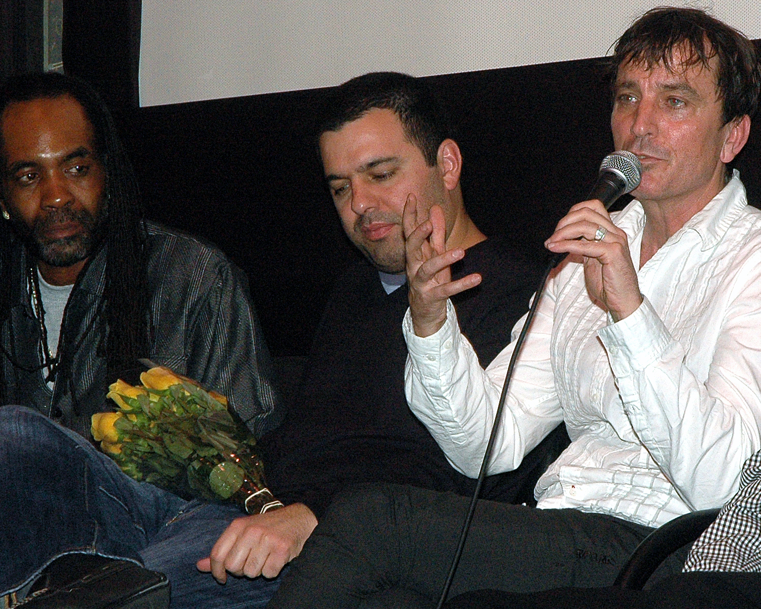 Nick Flynn, Producer Andrew Miano and ASCNYC Stars take audience questions