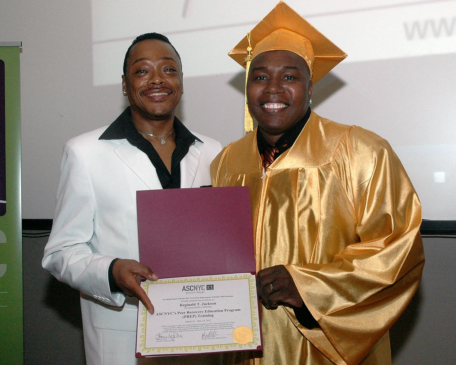 Stephen Williams and Reginald Jackson