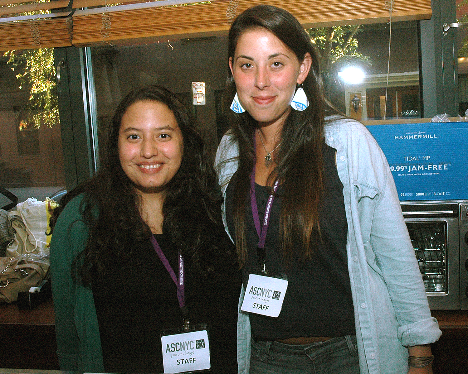 ASCNYC Staff Stephanie Crespo and Ilana Bernstein