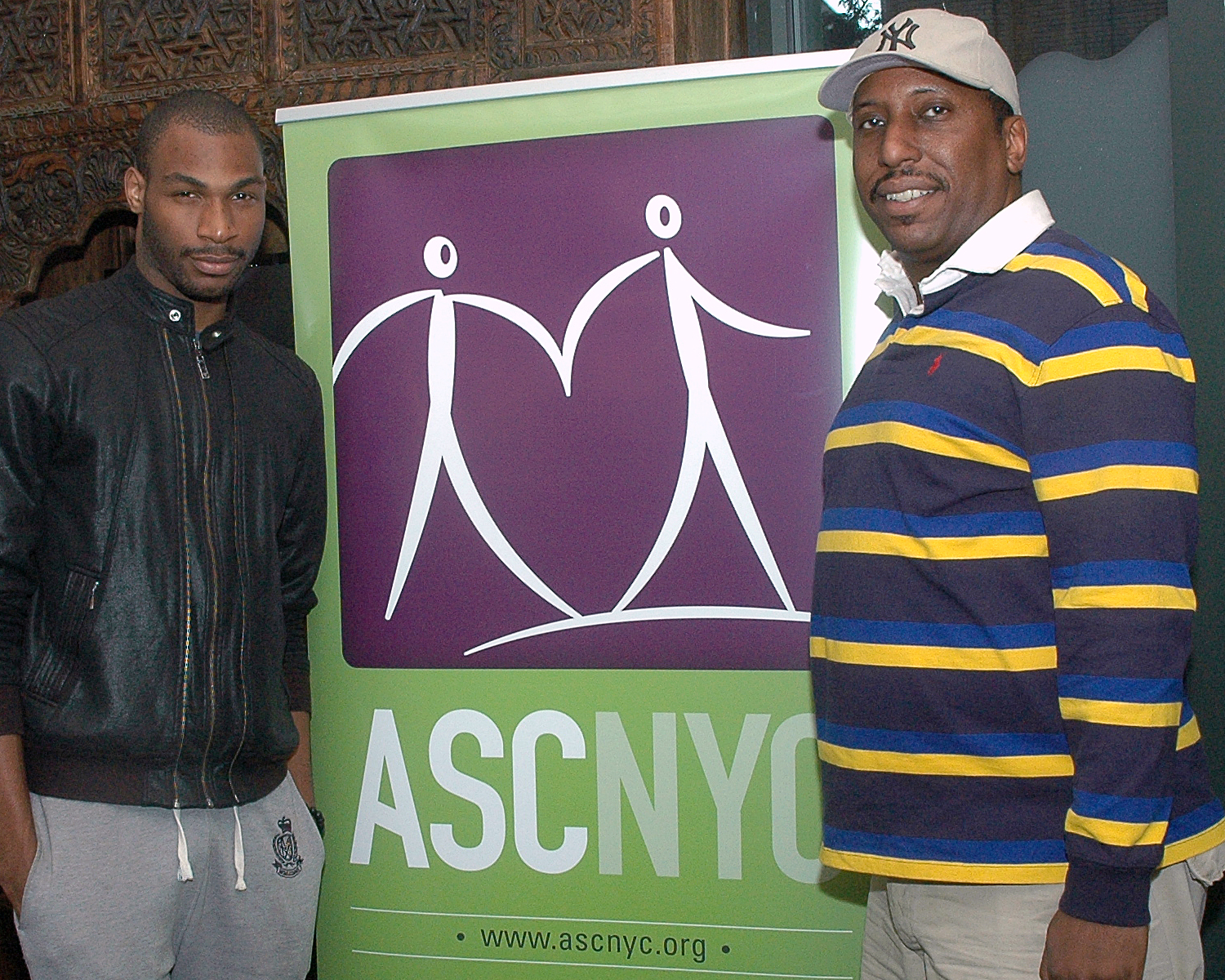 ASCNYC Volunteers Bryan S. and Chris B.