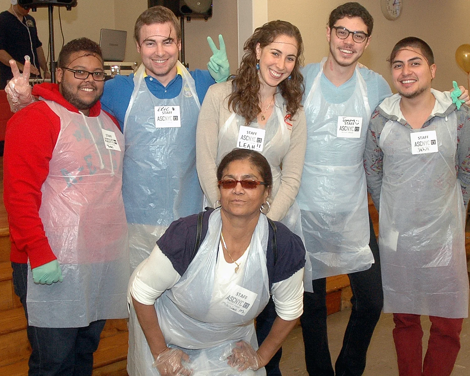ASCNYC Staff Members ready to serve