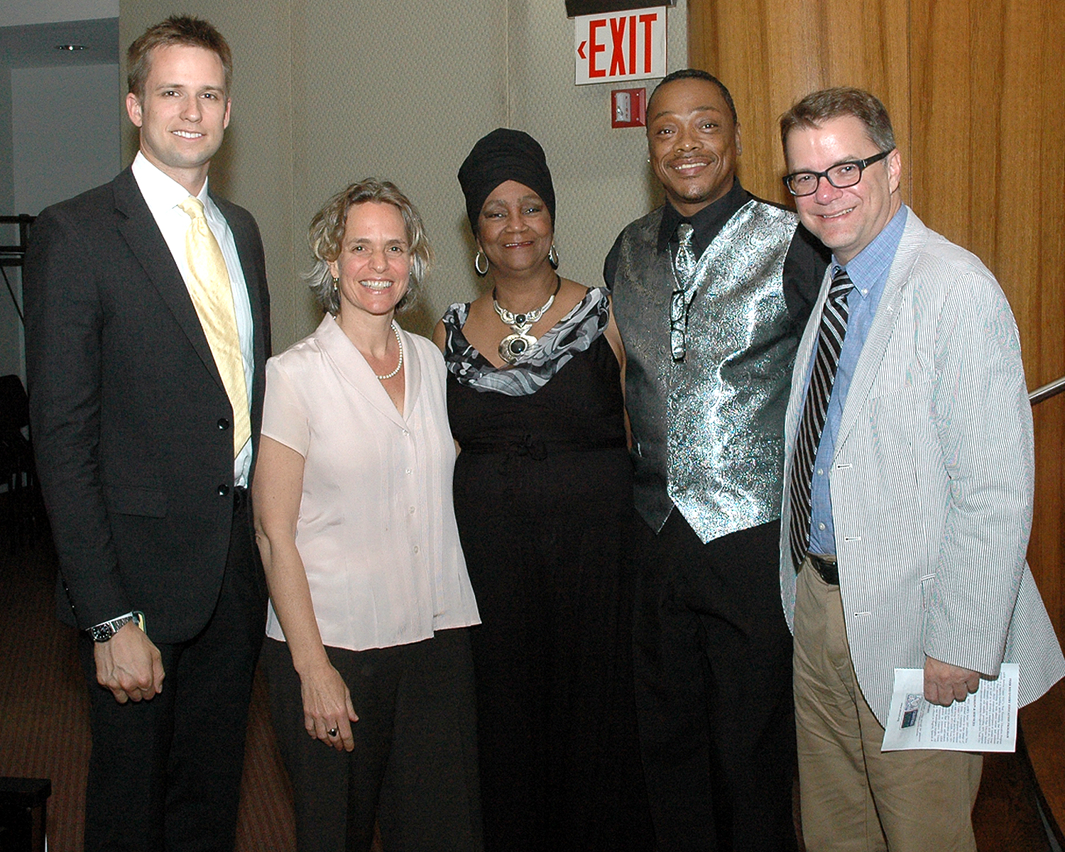 Eric Bottcher, New York Gov. Andrew Cuomo’s Special Assistant for Community Affairs / Sharen Duke / Joyce Myricks / Stephen Williams / Patrick Maher – Friend of ASC