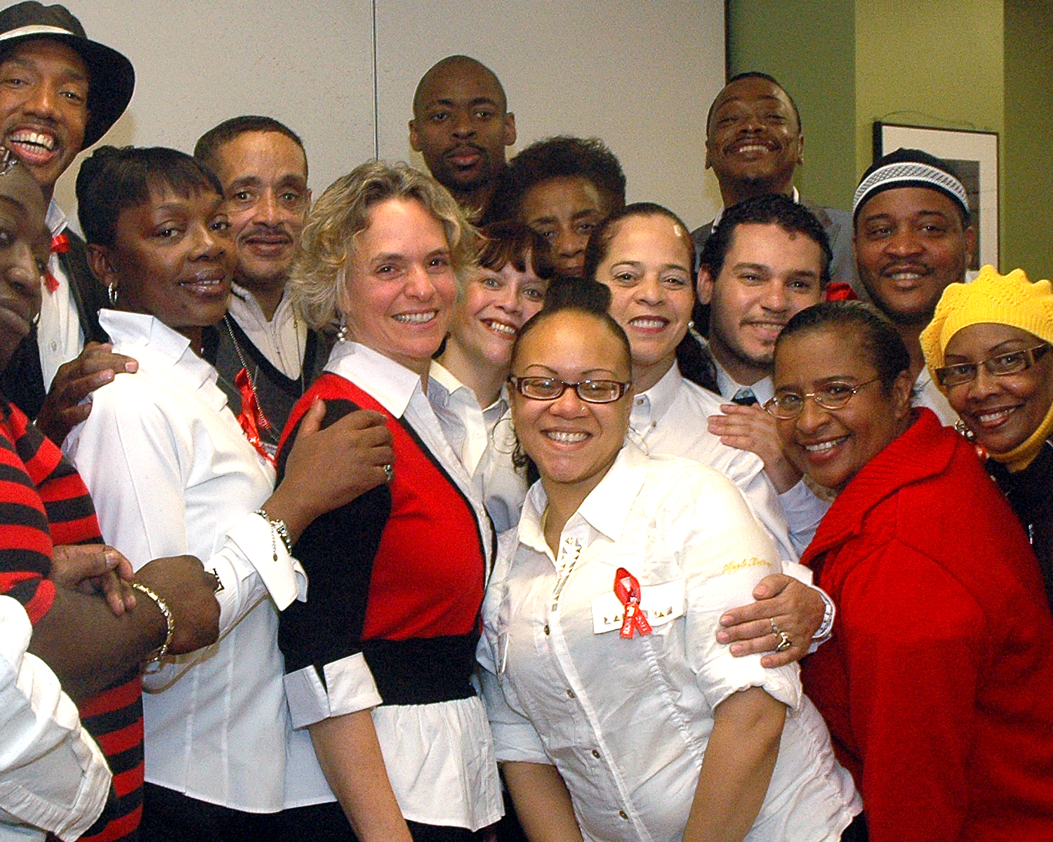 Sharen Duke with members of the ASC Family