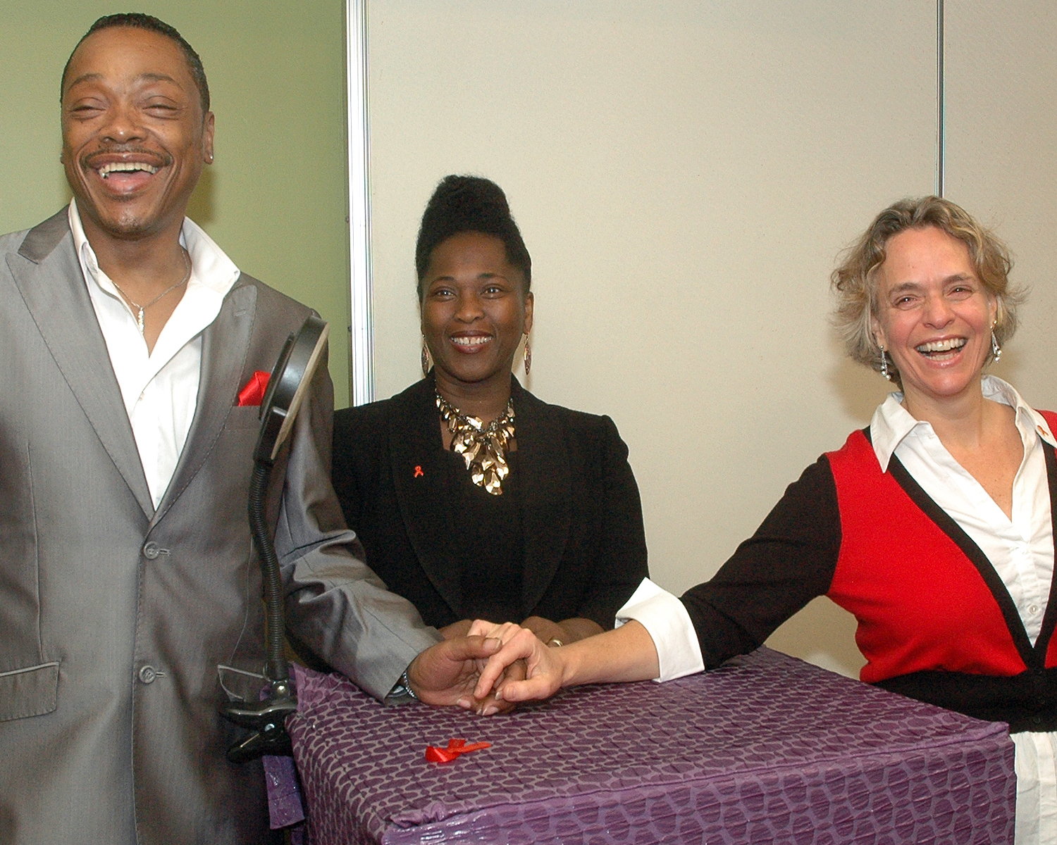 Stephen Williams, Brenda Starks-Ross and Sharen Duke