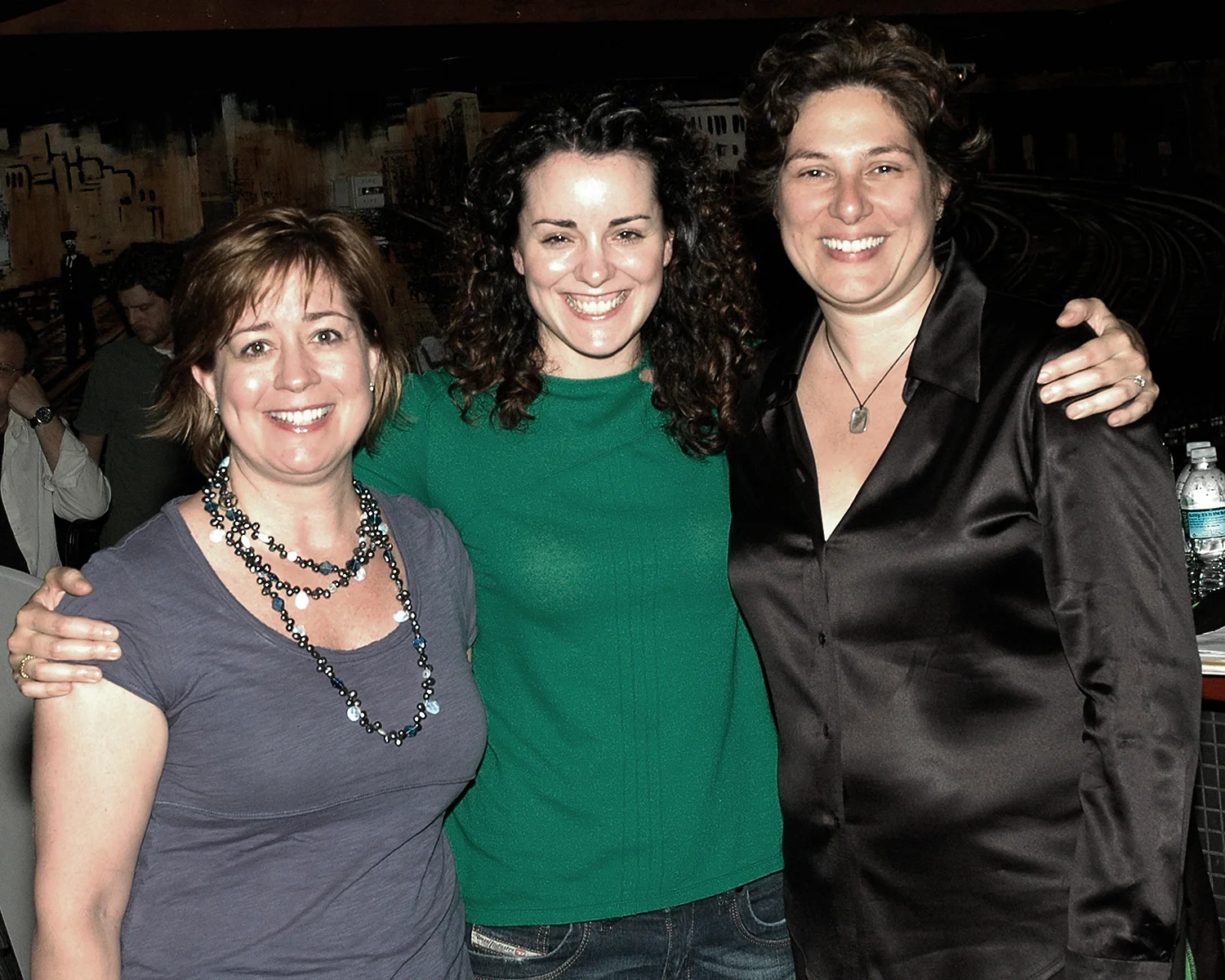 Anne West-Church with Annie Groeber and Nadine Licostie of Red Thread Productions