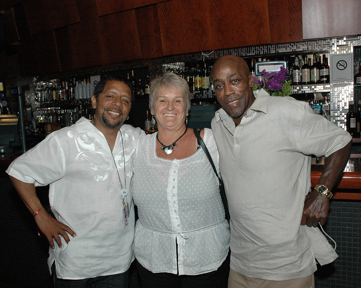 Manuel Ruiz, Patricia Woods and Roland Walters