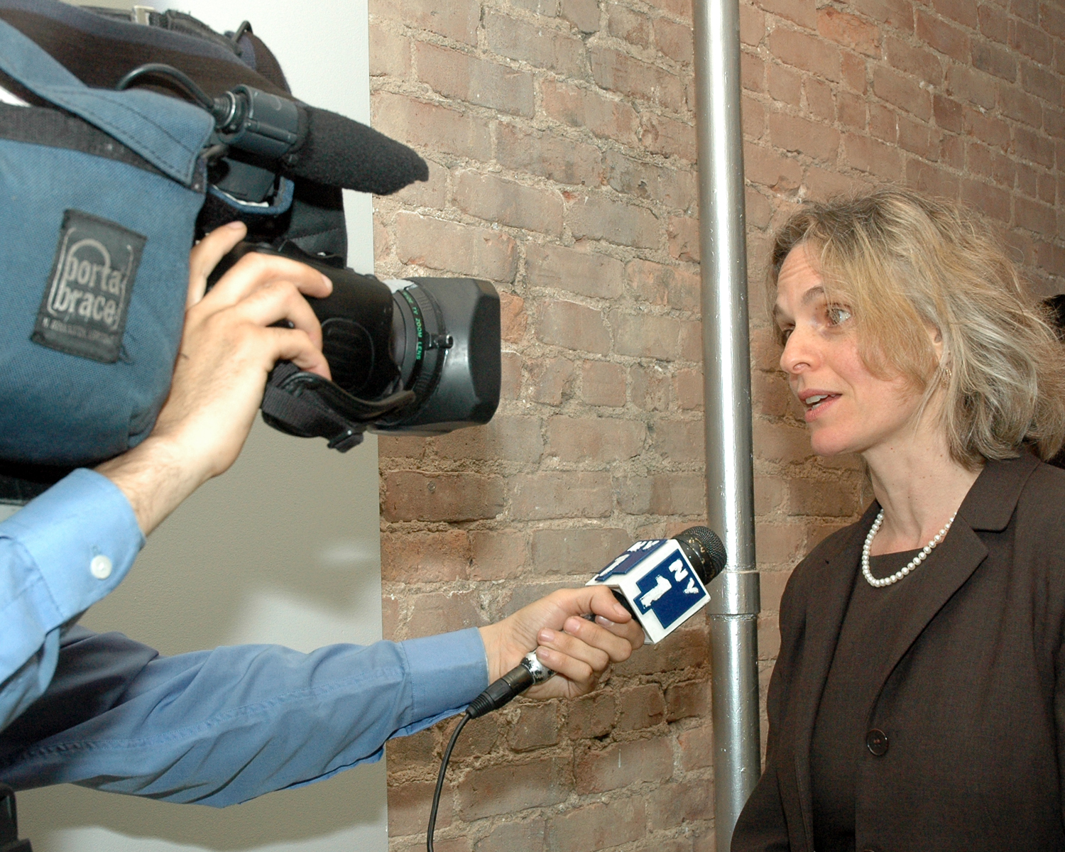 NY1 interviews Sharen Duke