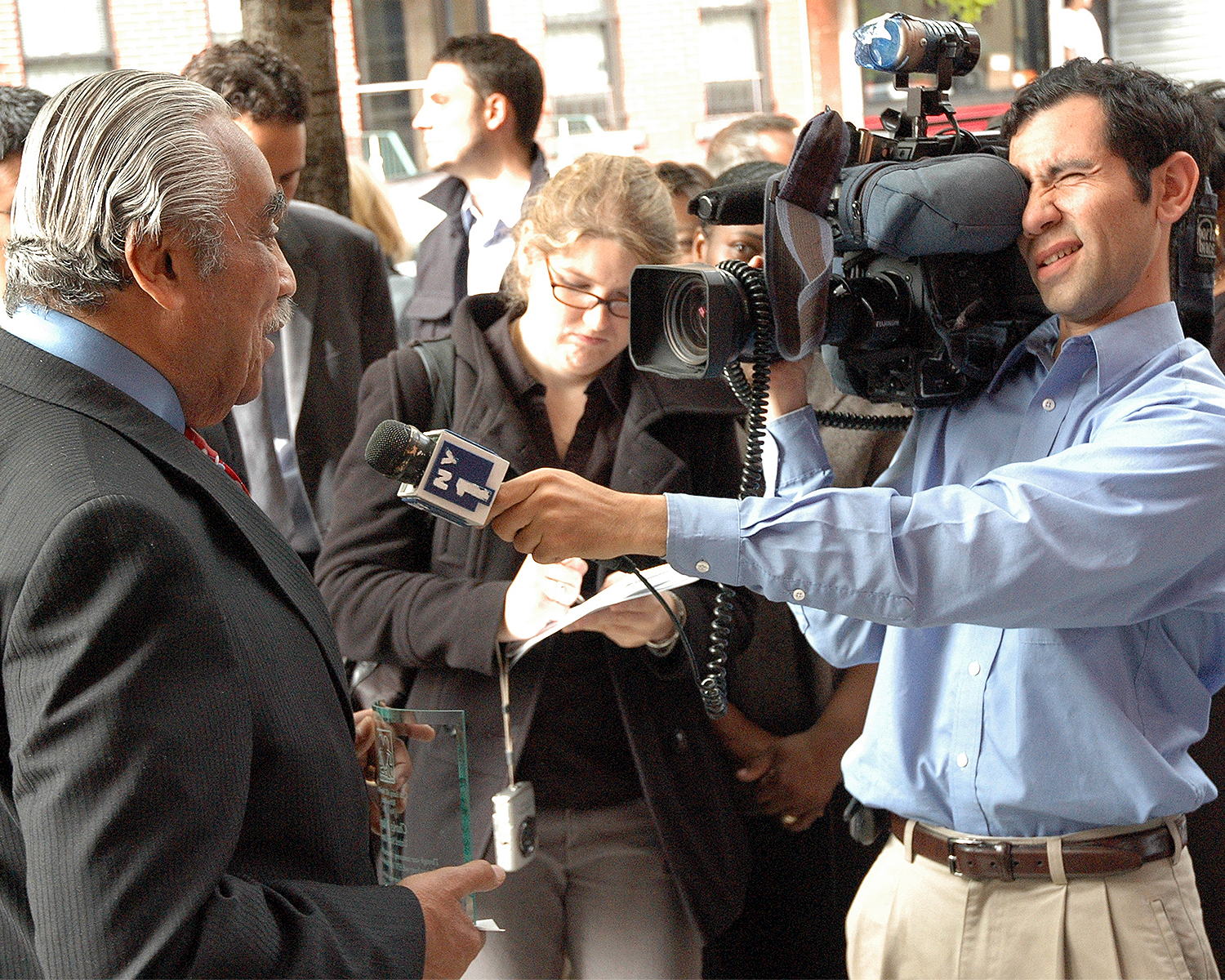 NY1 interviews Congressman Charles B. Rangel