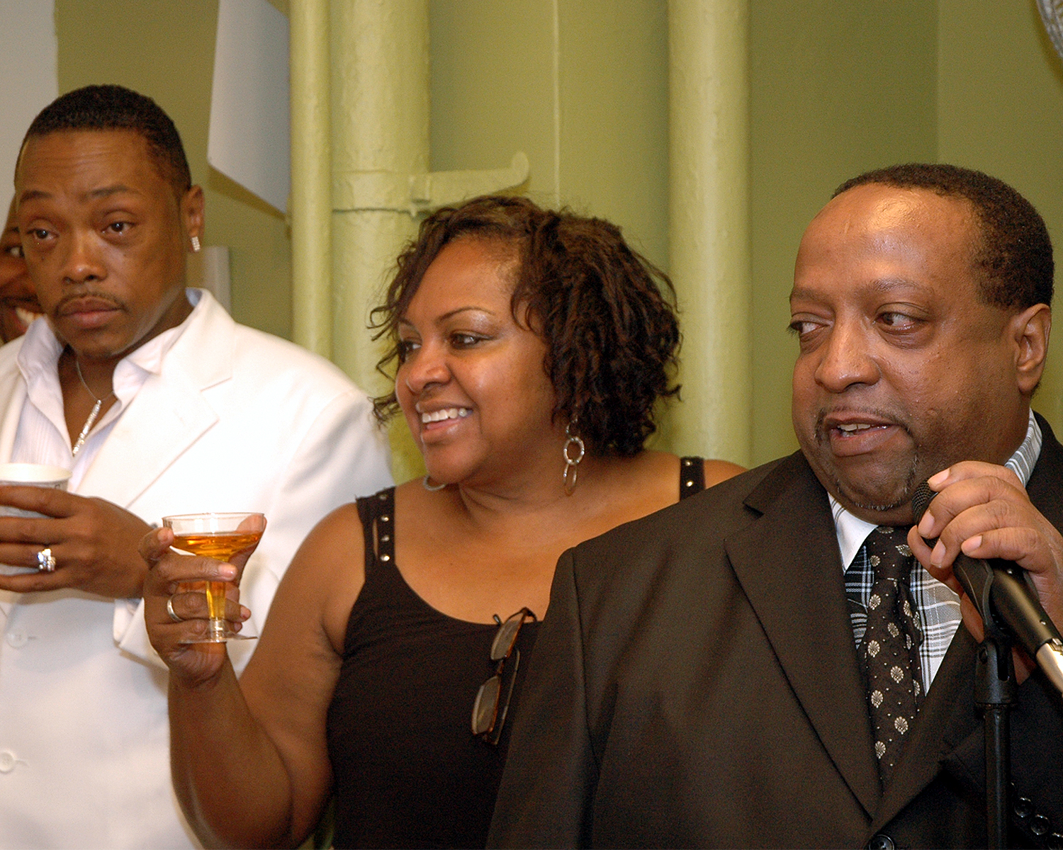 The Best Man making a toast