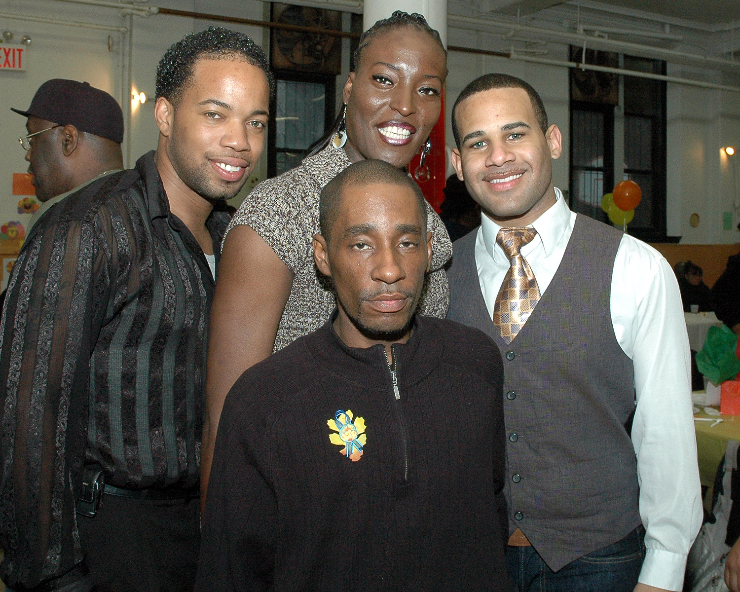 Attendees enjoying the Thanksgiving Dinner Dance