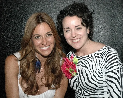 Celebrity Host Kelly Killoren Bensimon and ASC event organizer Anne West-Church