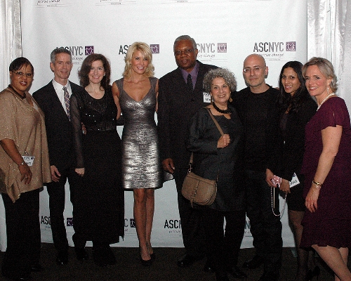 Celebrity Host McKenzie Westmore with ASCNYC Board