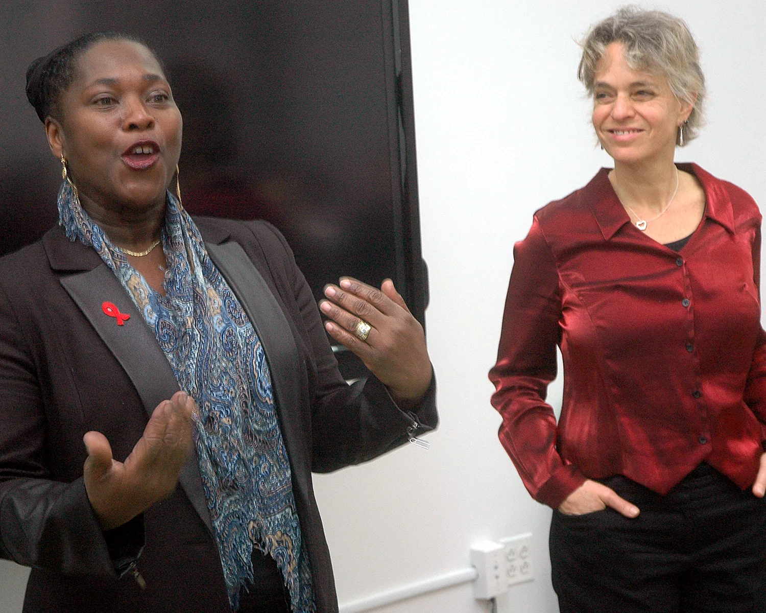 Brenda Starks-Ross, Deputy Executive Director/COO, and Sharen Duke, Executive Director/CEO