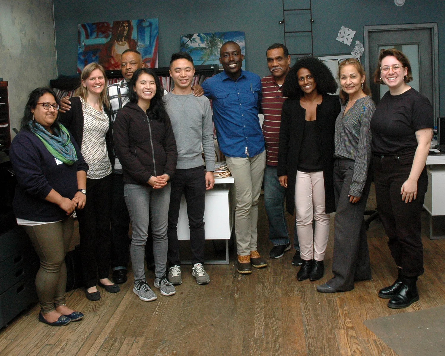 Members of The Alliance Family with the NYC Medical Students