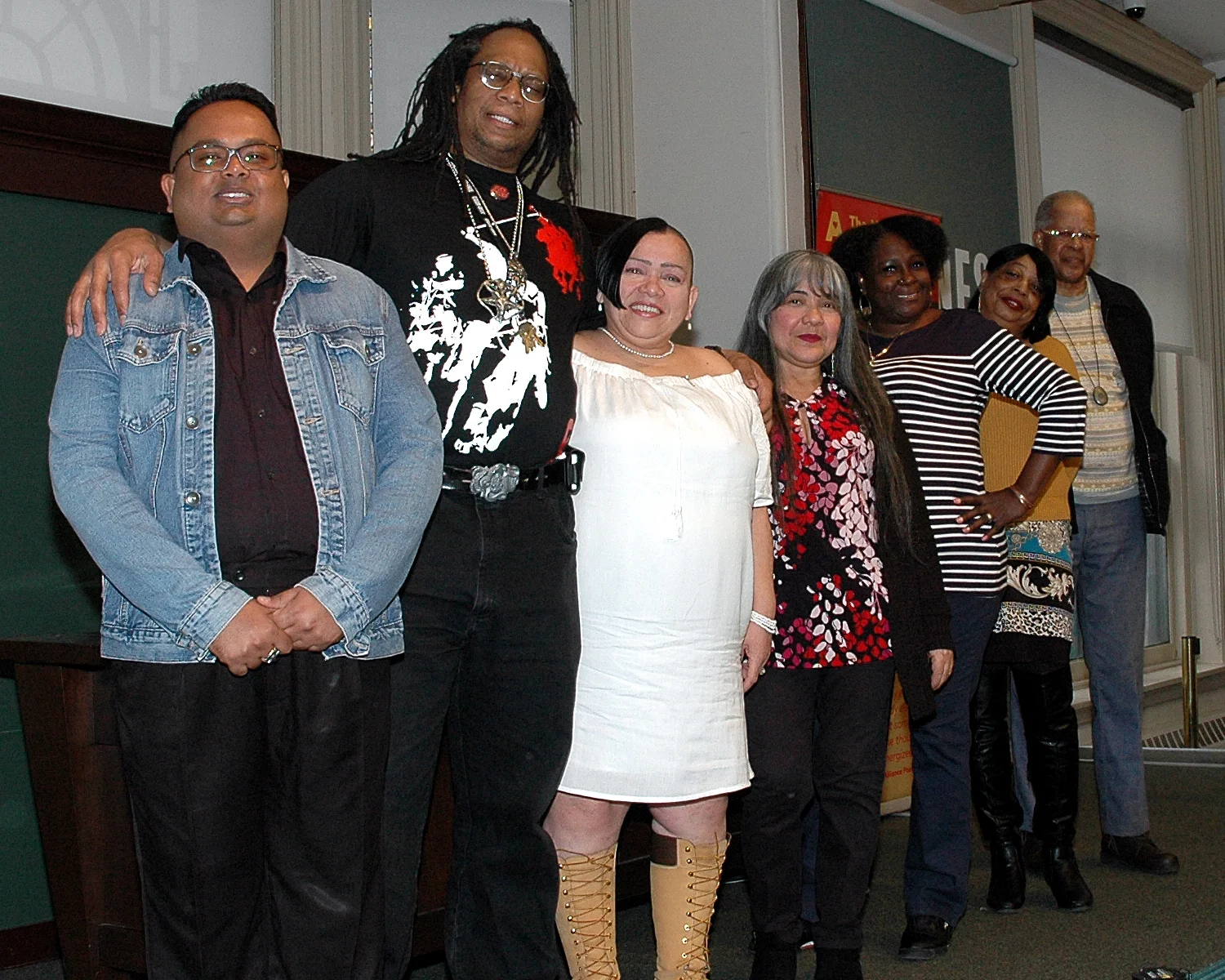 Members of the Alliance's Creative Writing Workshop