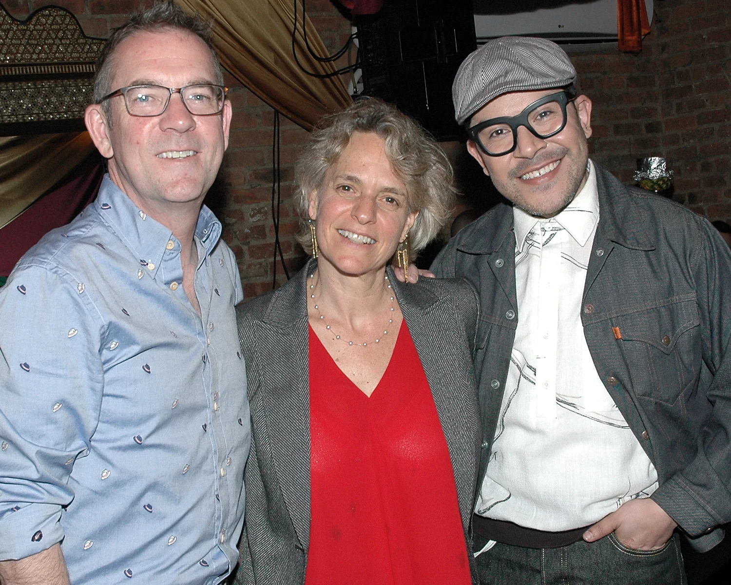 Dining Out For Life Celebrity Spokespersons, Ted Allen, Food Network and Mondo Guerra, Fashion Designer and HIV/AIDS Advocate with Sharen Duke, Executive Director/CEO