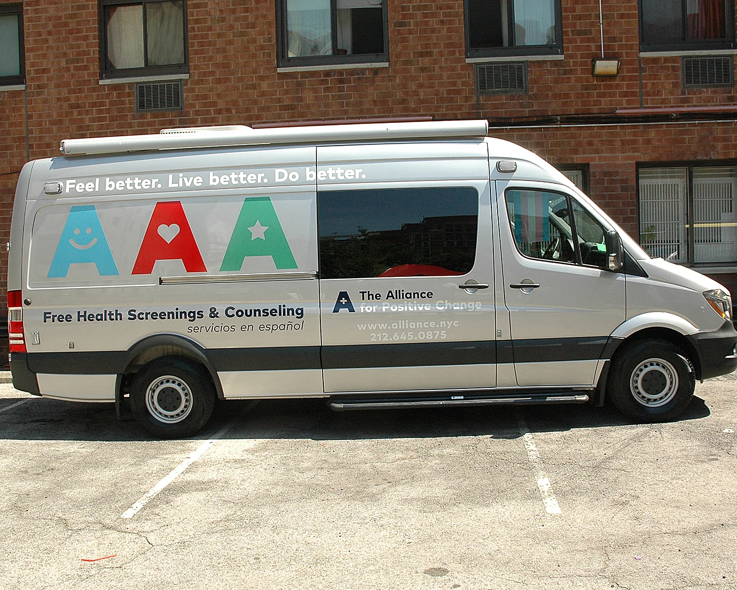 Alliance On The Move - Mobile Van