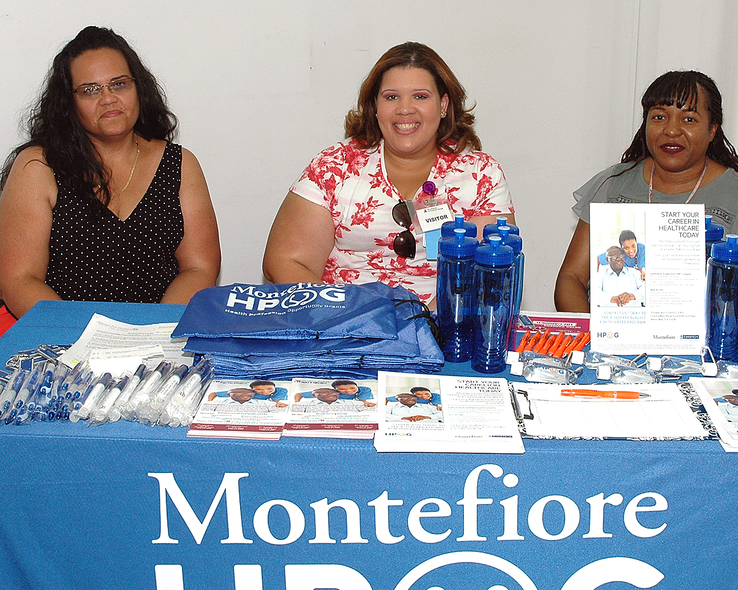 Three interviewers from Montefiore Hospital