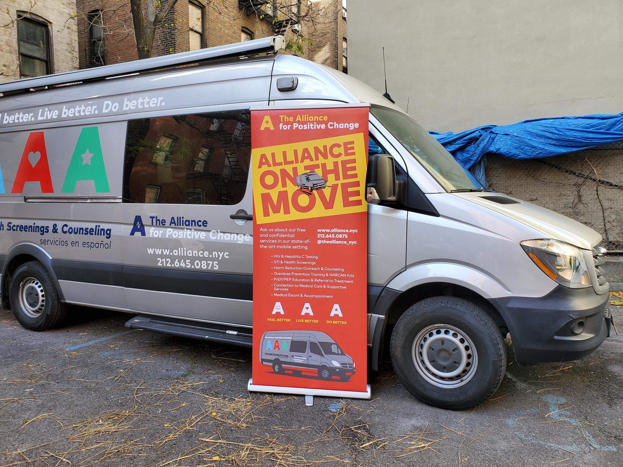 Alliance on the Move, which provided over a dozen HIV rapid tests during the event