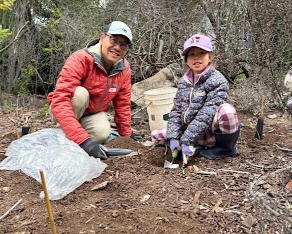 Volunteer Outdoors at Redwood Grove in Los Altos