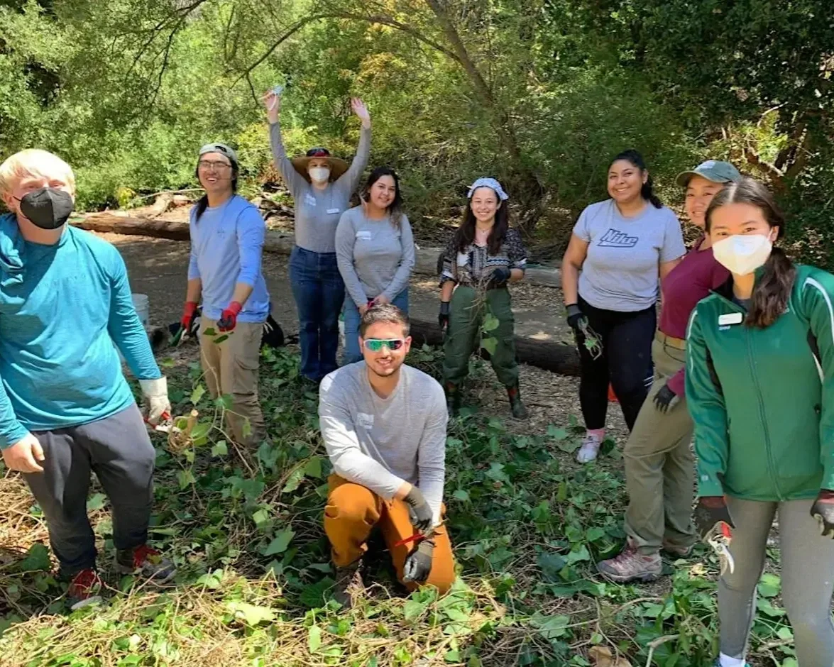Volunteer Outdoors at Redwood Grove in Los Altos