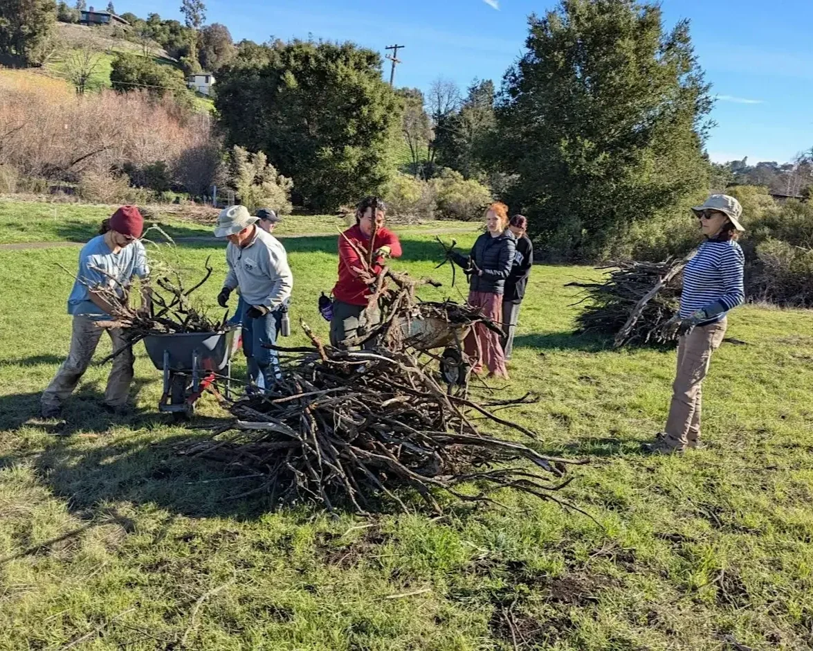 Burn Pile Build at Foothills Nature Preserve