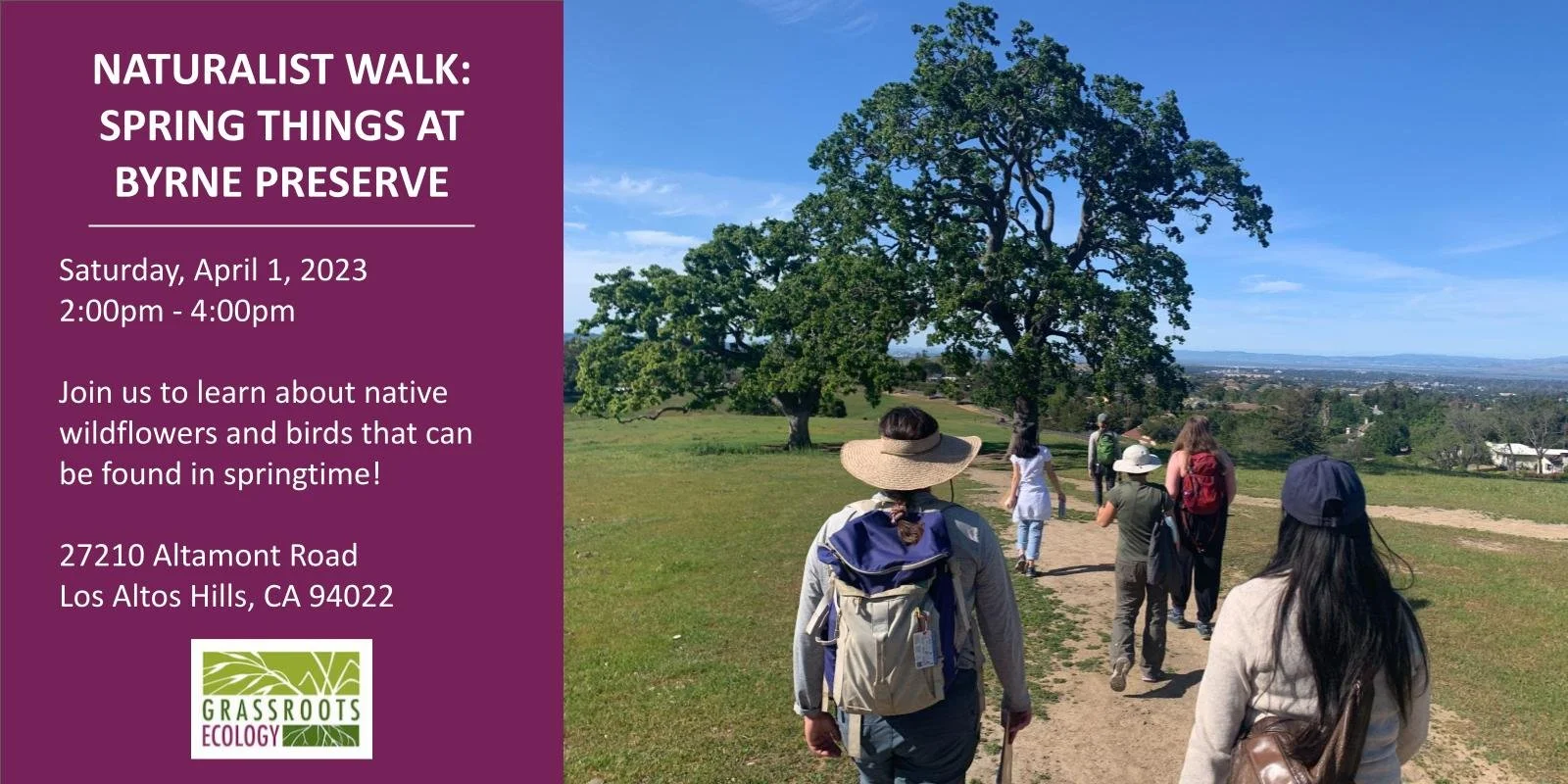 Naturalist Walk: Spring Flora and Fauna at Byrne Preserve — Grassroots ...