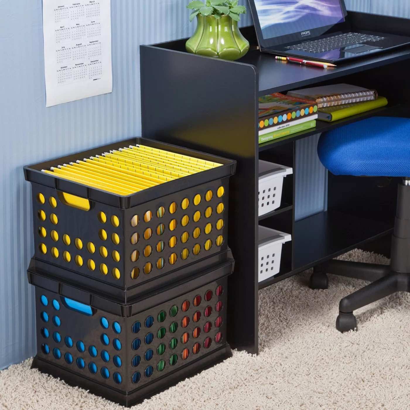 Storage Crate Black