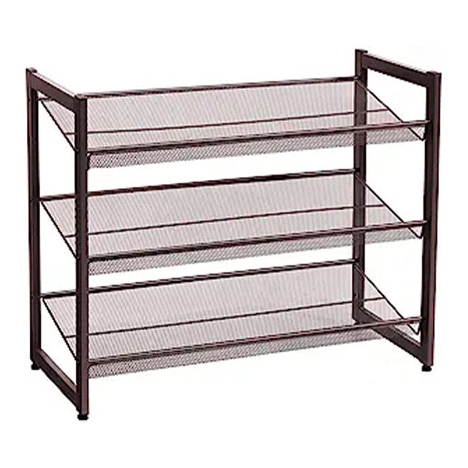 Shoe Rack 3 Tier Angled