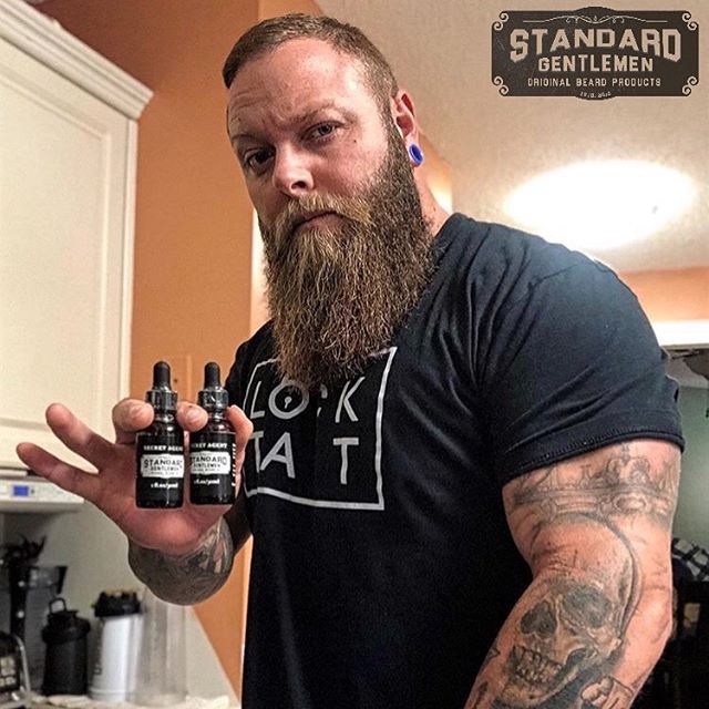 Treat your beard right. Keep your face and beard healthy with our line of beard oils, balms, and butters.

@inkd.bird

Standard Gentlemen is here to help men grow and maintain their beards and lives. 
Join the movement. Get yours today at StandardGen
