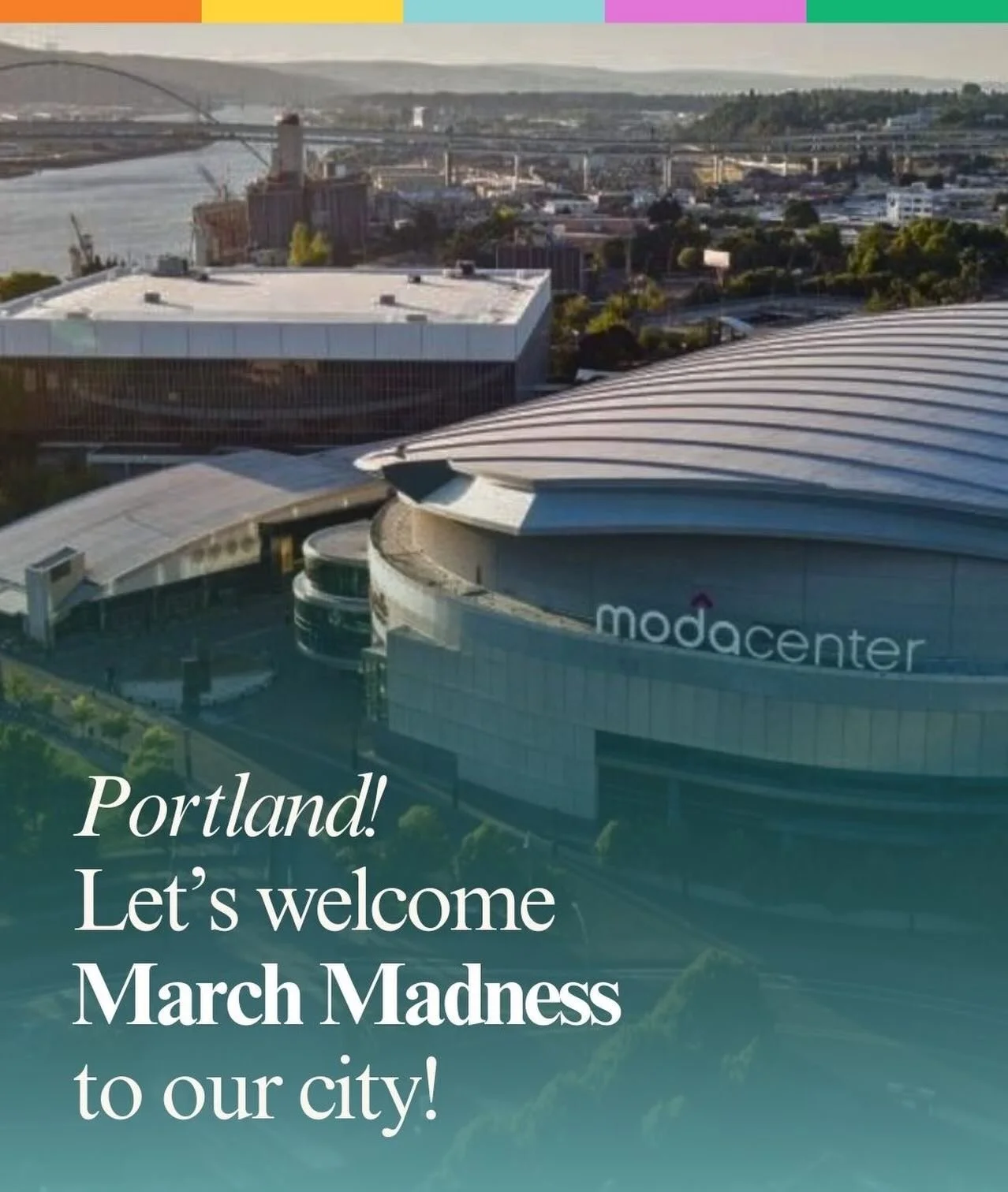 Portland, it&rsquo;s game time!🏀 

We&rsquo;re thrilled to welcome March Madness to our city &mdash; bringing teams, fans, and national attention to Portland in a big way!

Behind the scenes, this is exactly the work our office is built for. Through