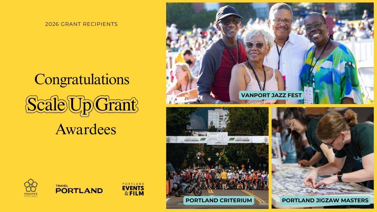 Congratulations! Vanport Jazz Festival, Portland Criterium, and Portland Jigsaw Masters  