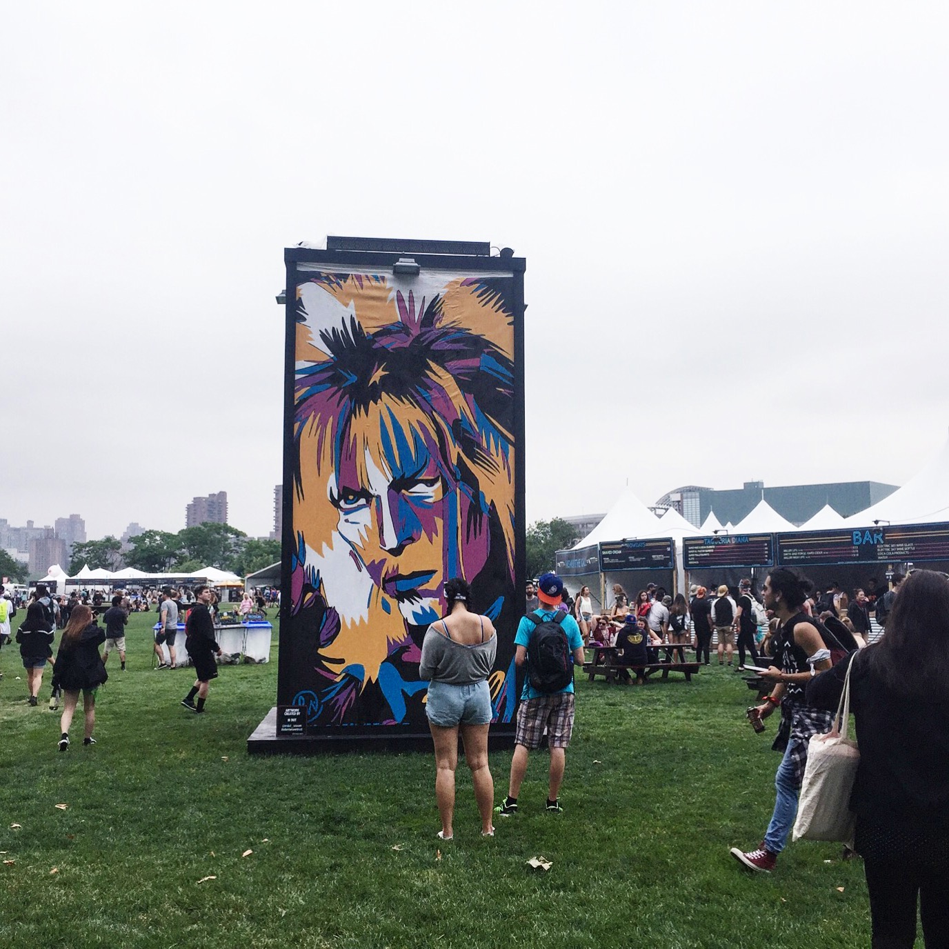 One of the art installations