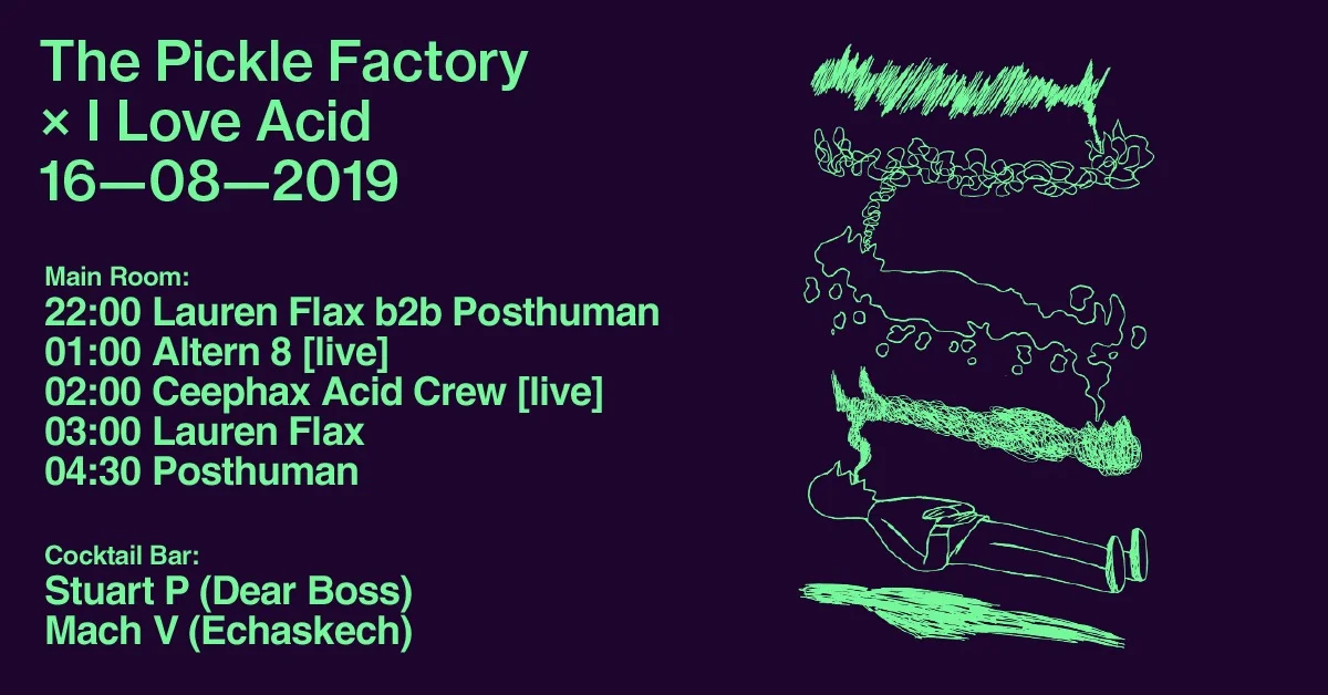 New Event: DJing at I Love Acid Friday 16th August 2019 (TONIGHT!)