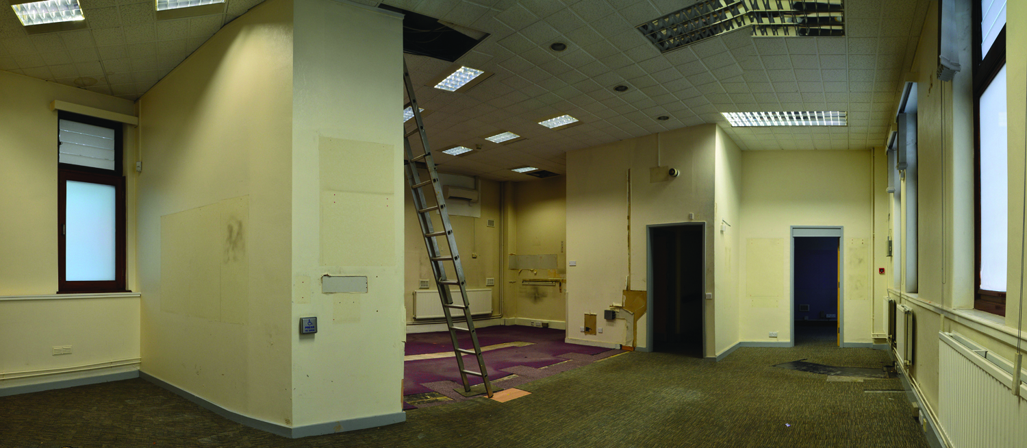 Stage 1.. The beginning, an 80's NatWest clad interior