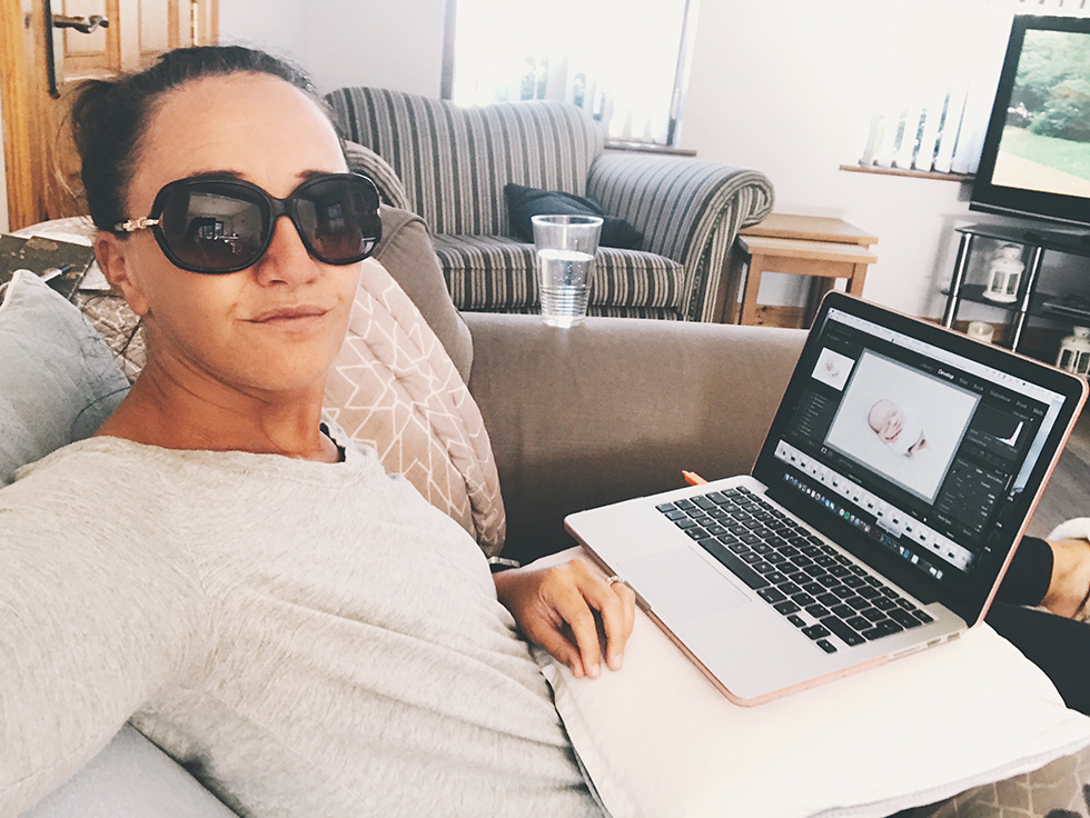 Ulcer on my cornea. Editing indoors in sunnies. That may or may not be gin...