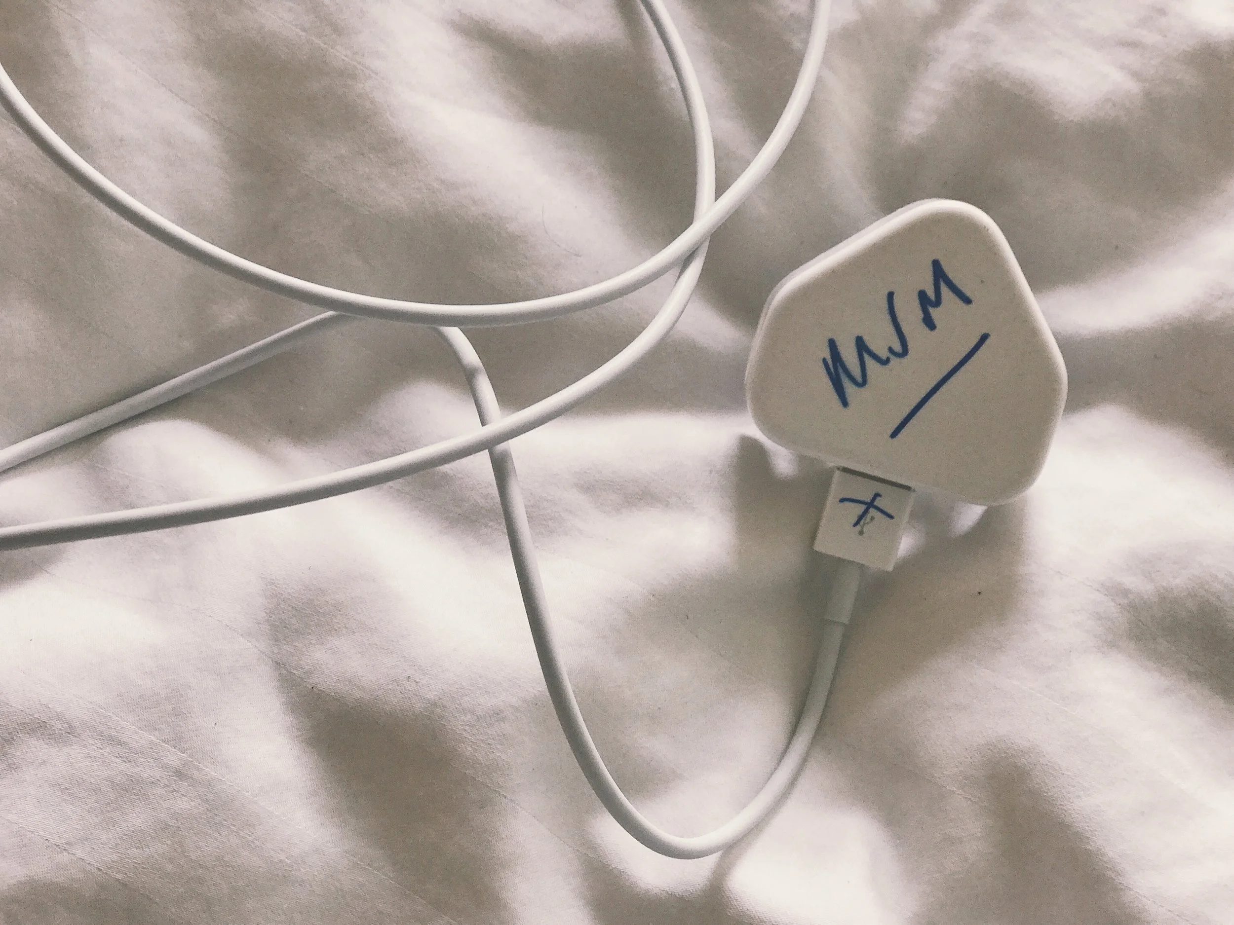 The lengths I have to go to to protect my gear from the charger obsessed thieves in this house.