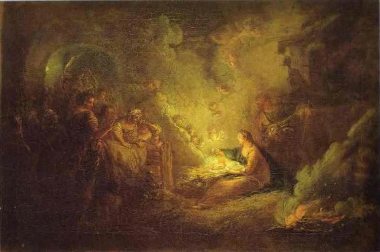 Birth of Christ - Antoine Pesne, 1745