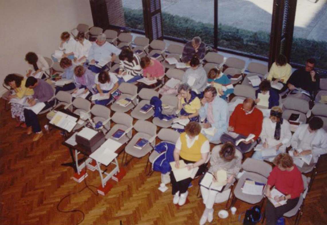 What we now call the "Fireside Room" - 1988