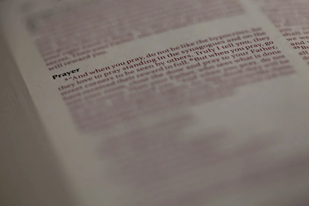 Prayer Ministry